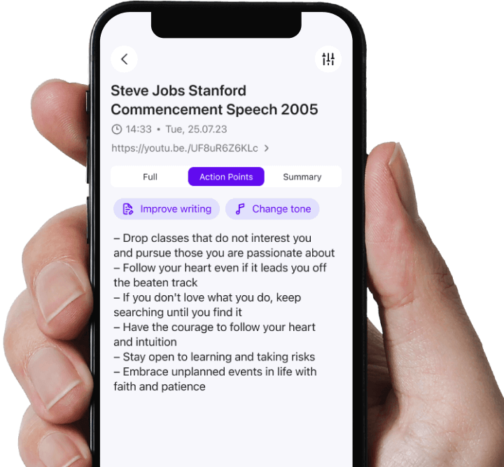 App on a phone